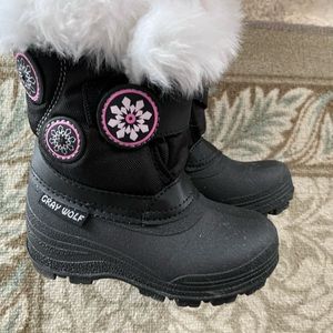 Toddler girls winter boots size 7
